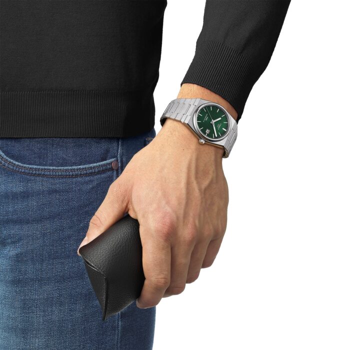 Tissot Prx Powermatic 80 Men's Green Watch - T137.407.11.091.00 - Image 3